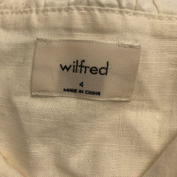 Aritzia White Crop Top - Picture 2 of 6